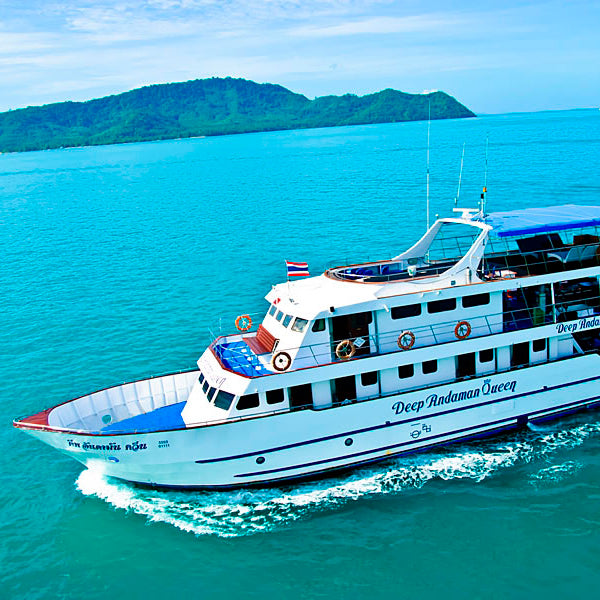 DYKSAFARI - M/V ANDAMAN QUEEN - 5 DAGAR/ 4 NÄTTER - Similan, Koh Bon, Tachai, Surin, Richelieu Rock (max 14 dyk)
